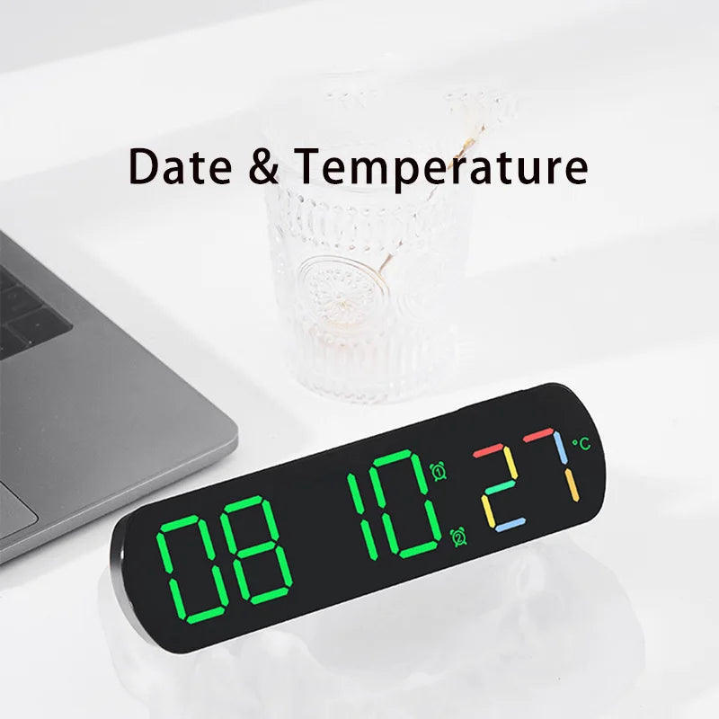 Grande horloge numérique usb
